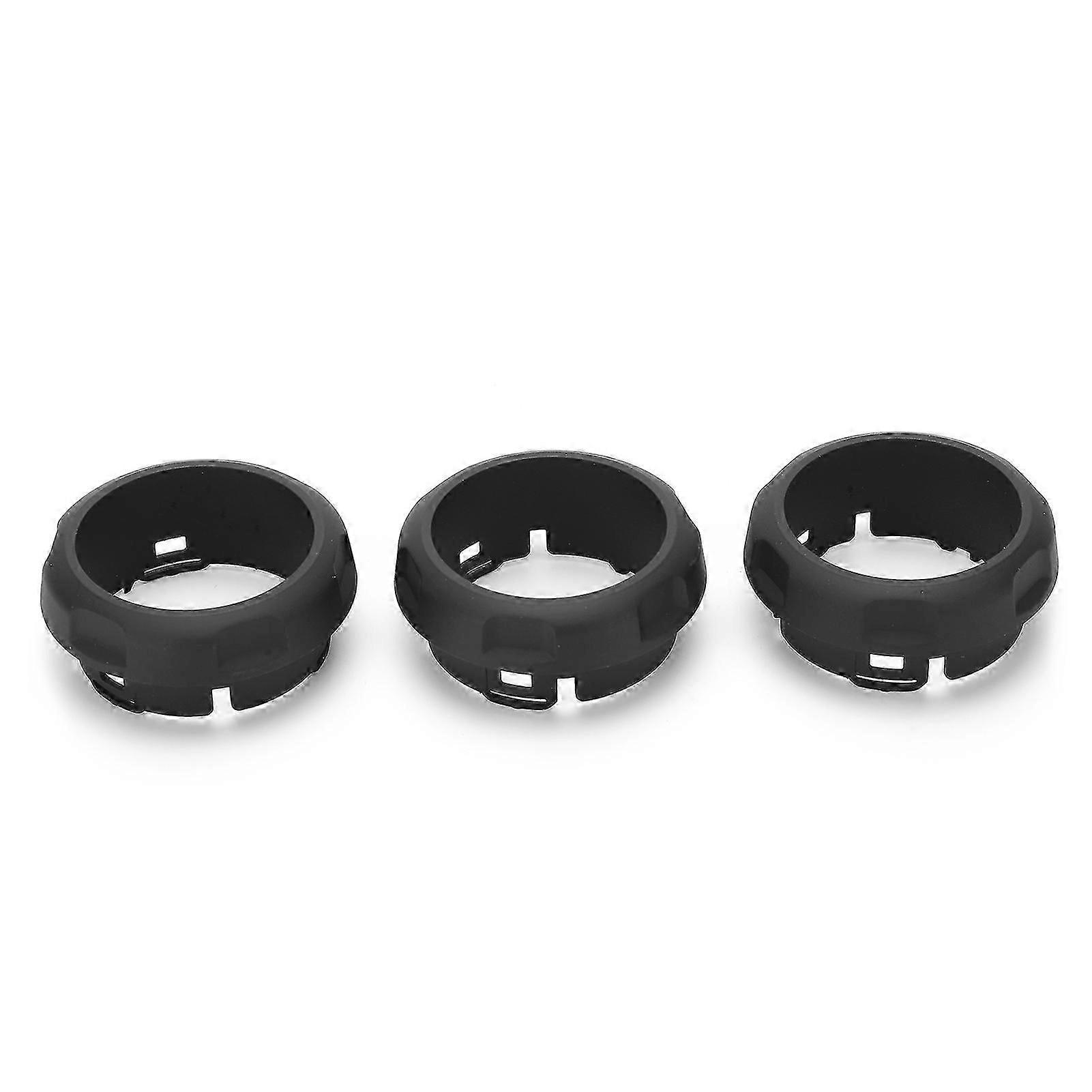 3pcs AC Switch Knob Covers Rings for Discovery 4 & Sport Replacement