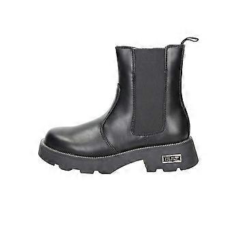 Niedrige Stiefeletten T-362 schwarz