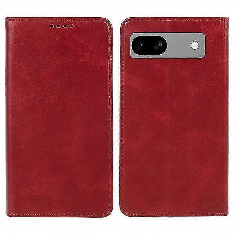 Google Pixel 7a Calf Leather Magnetic Wallet Case with Stand & Secure Closure