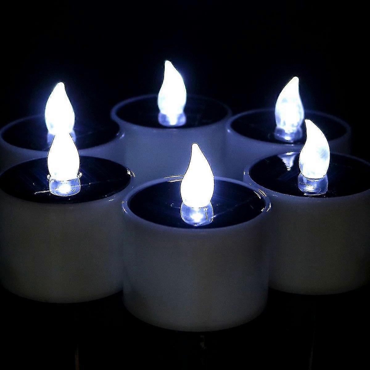 Set of 6 LED Candle Lights, Flameless Candles, Realistic and Bright...
