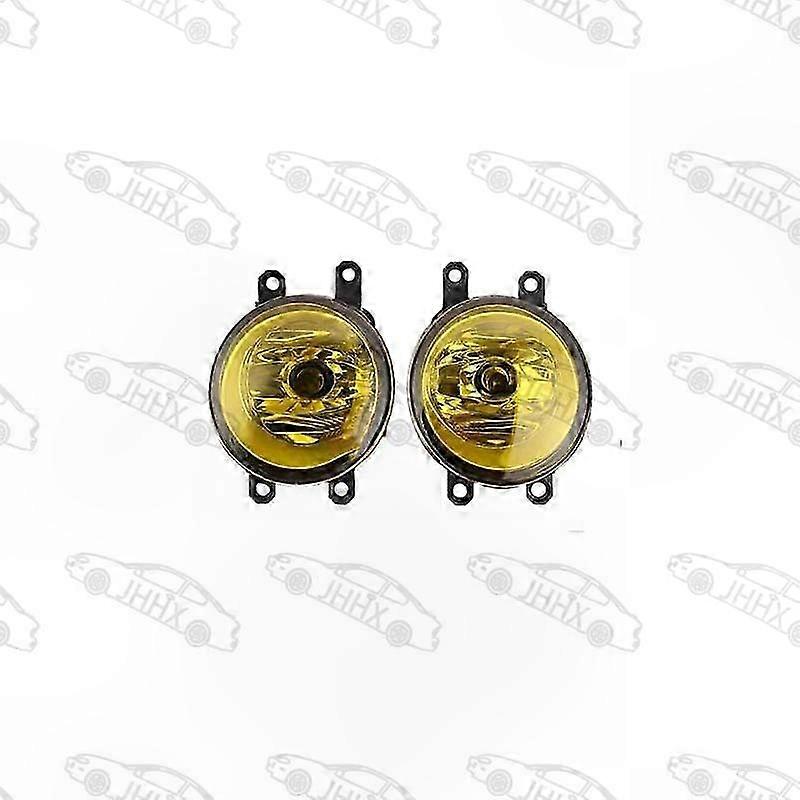 Front Bumper Anti-Fog Yellow Lights for 2006-2014 Compact Car Models