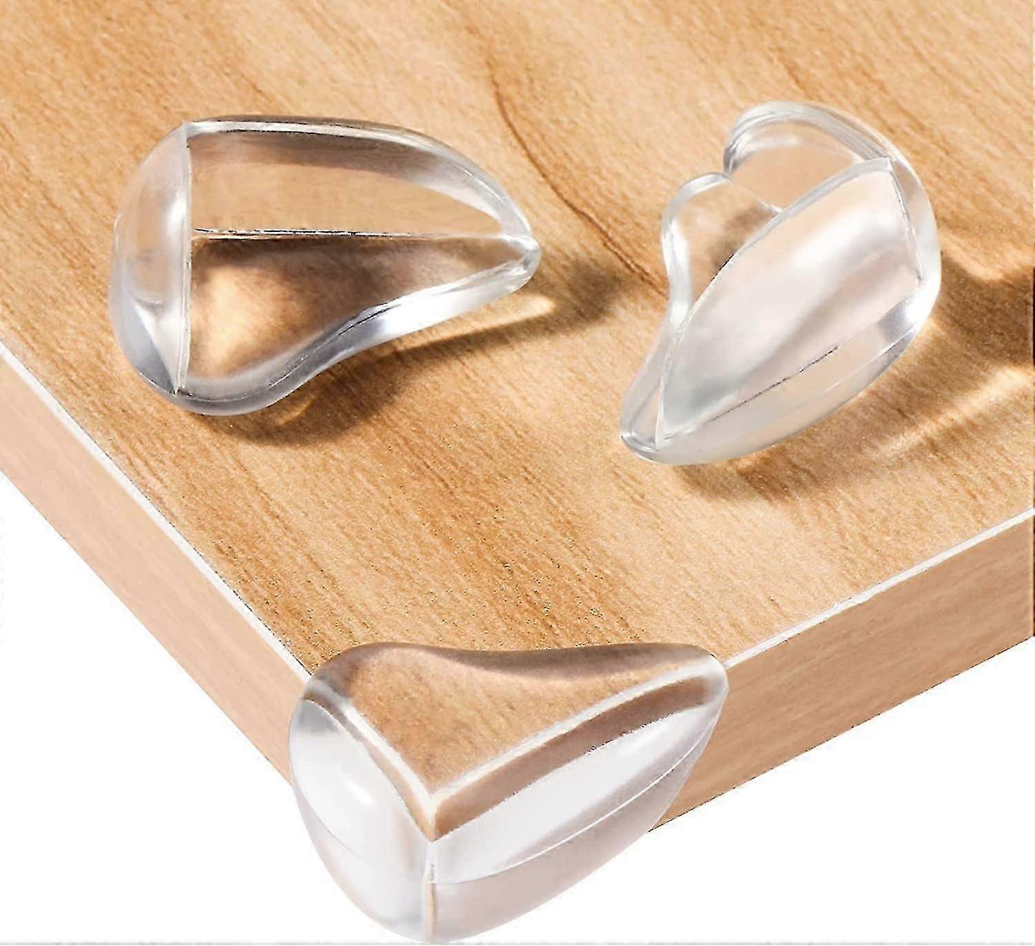 Non-Toxic Odorless Transparent Sticky Corner Protectors for Baby Safety on 12-Table Edges