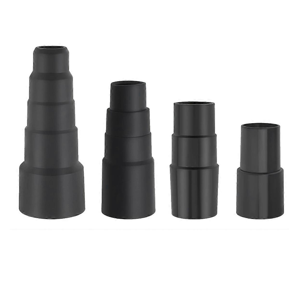 4PCS Vacuum Hose Adapter Kit Accessory Adapter 1 1/2 Inch to 1 3/8 Inch to 1 1/4 Inch 1 1/8 Inch to 1 3/8inch
