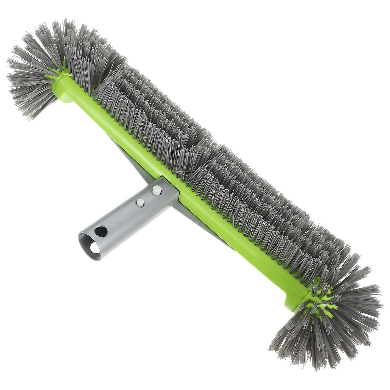 Pool Brush Head Replacement Tool Heavy Duty Plastic For Swimming Pool Walls Quick Connect Extension Pole Corners Edges