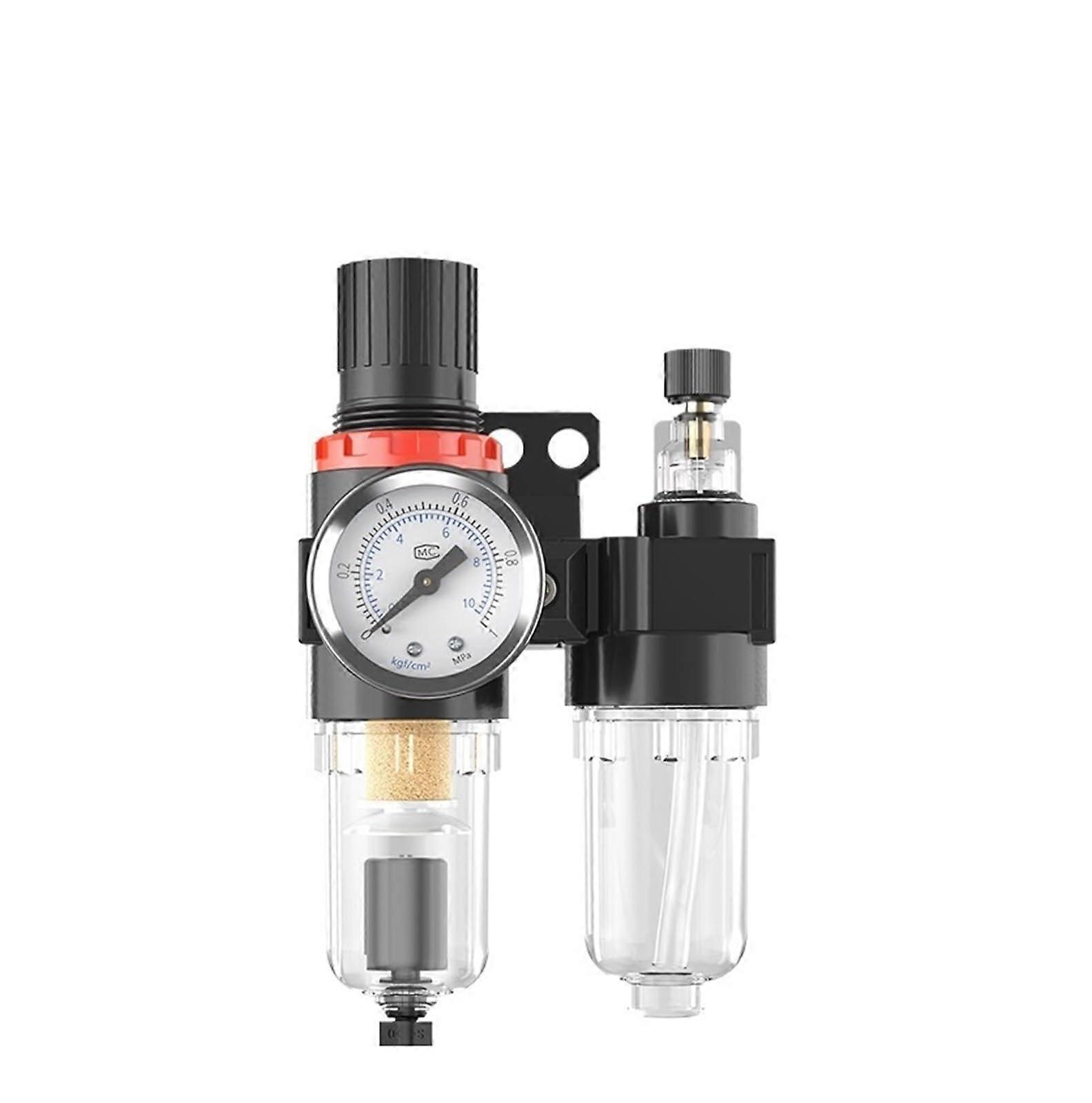 BFC2000 Air Compressor OilWater Separator, Pneumatic TwoPiece Regulating Valve, Iron Cover BFC3000 With Drainage