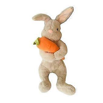 Adorable Rabbit Stuffed Animal with Carrot, a Soft Easter Bunny Plush Toy Perfect for Cuddling and Seasonal Gifting