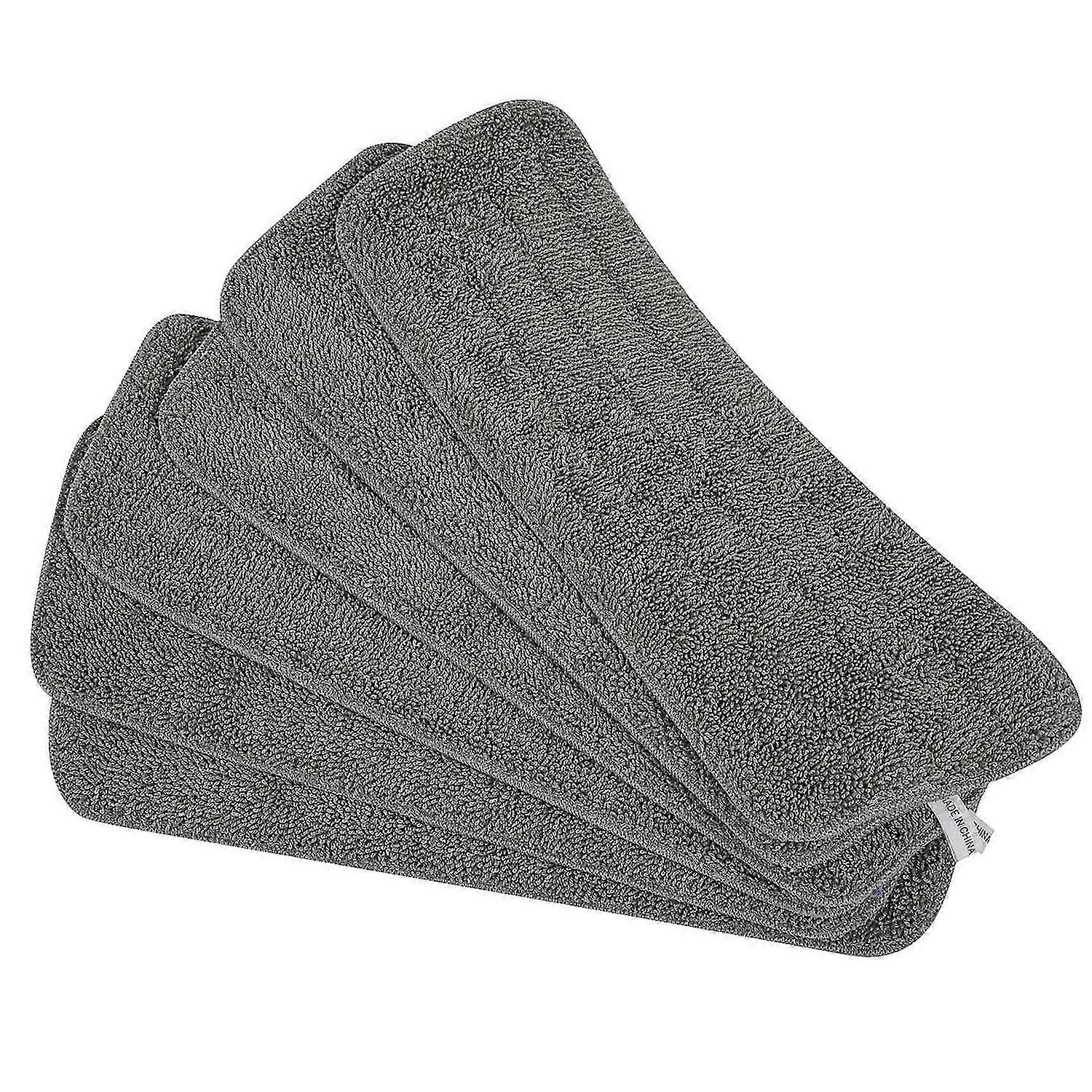 6 Pack Mop Pads Wet Dry Microfiber Cleaning Pad Replacement Heads