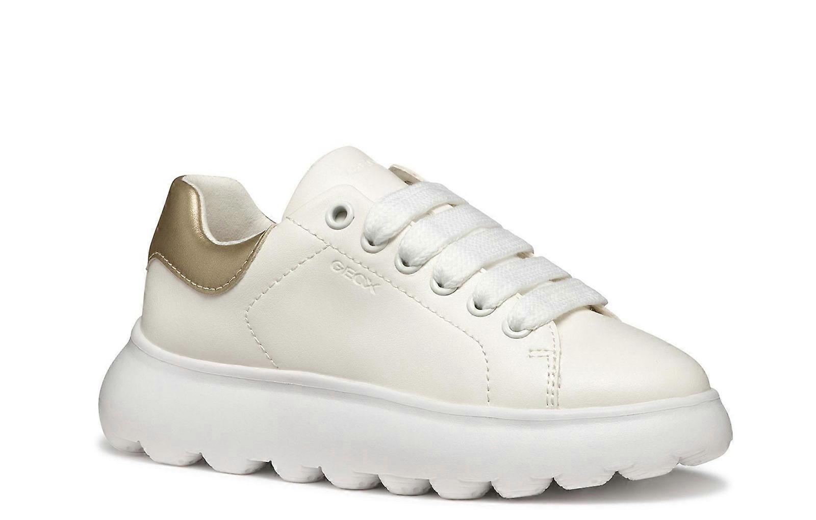 Geox Puffpop Trainers White / Platinum