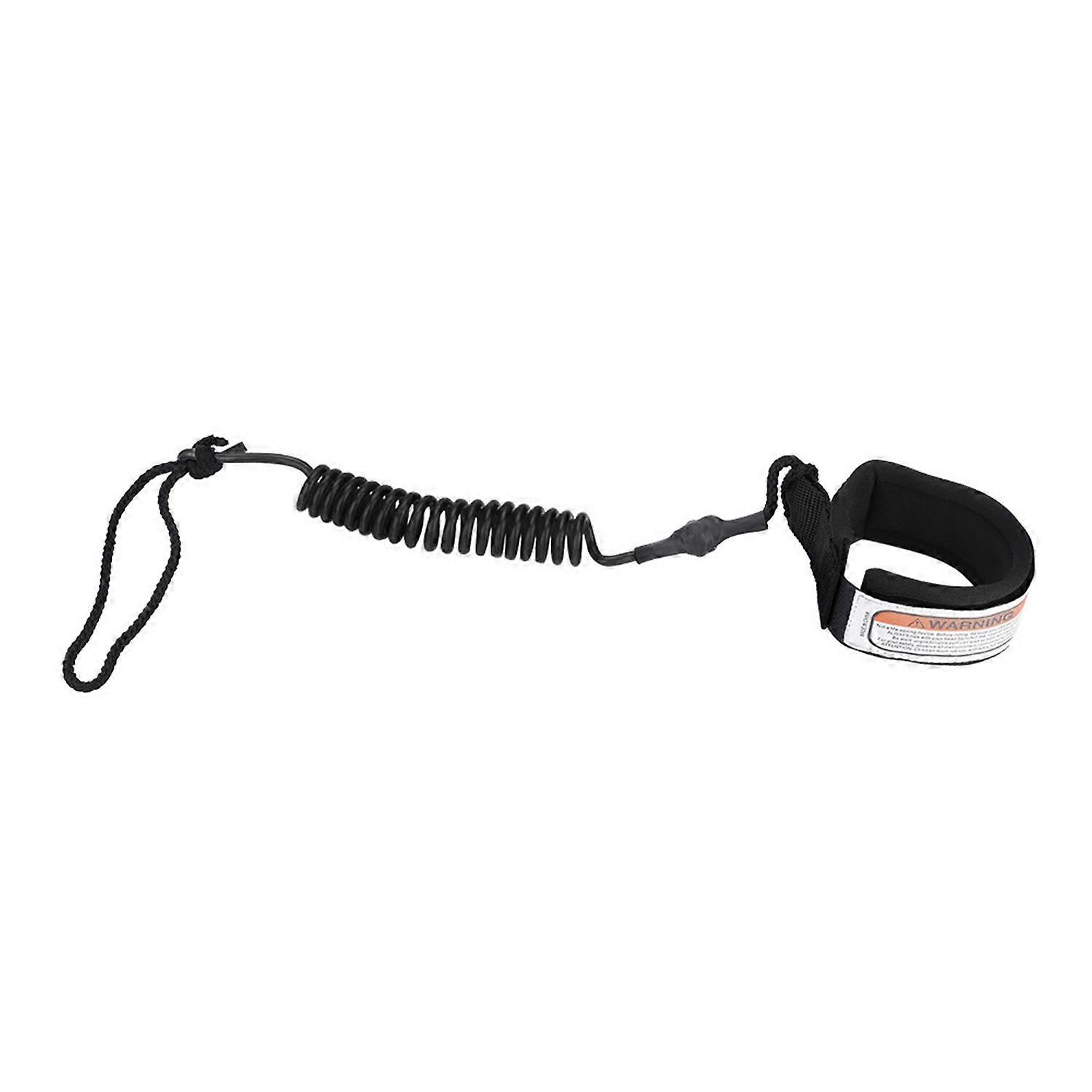 Features:
5ft Stand up paddleboard / surfboard coiled leash.
Super strong 5mm PU cord, adjustable an