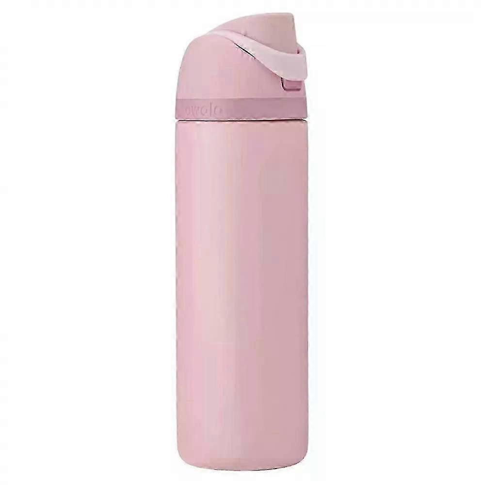 Owala 24/32oz Rose Quartz FreeSip Botella de Agua de Acero Inoxidable Rose Quartz Pink