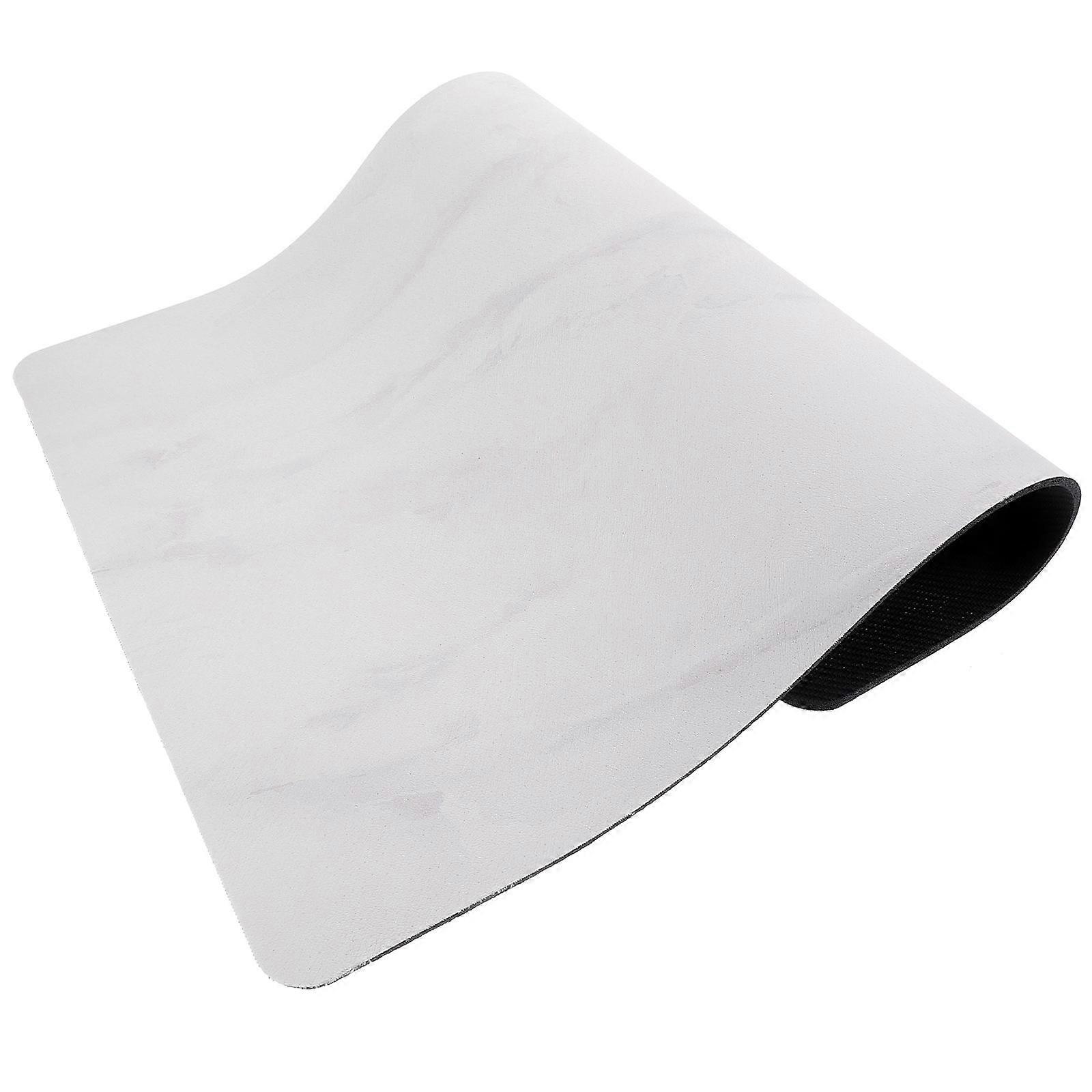 Coffee Dish Drying Mat Kitchen Tableware Mat for Draining 4Pcs Grey