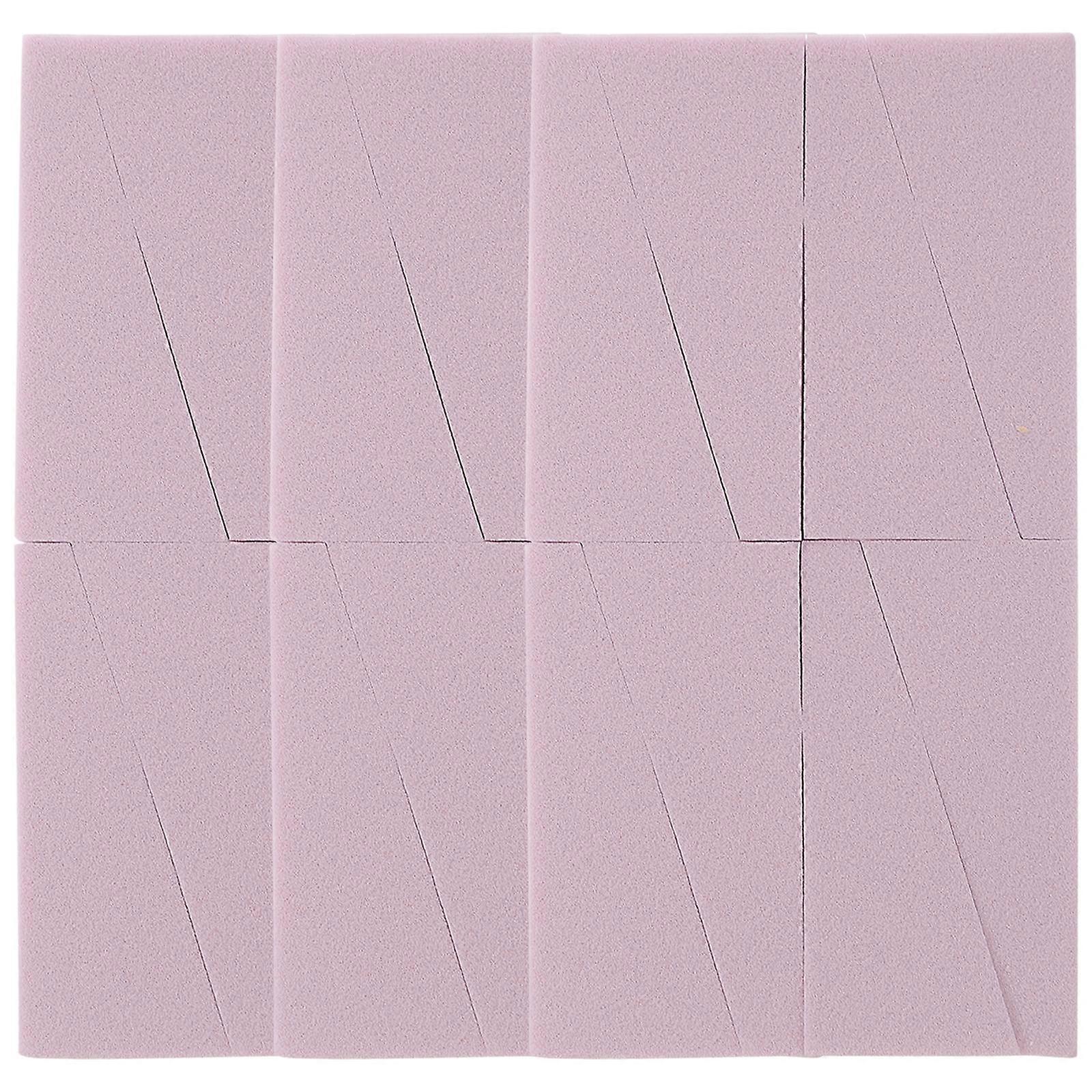 Nail Gradient Sponge Manicure Sponge for Nail Art 96Pcs Purple Color