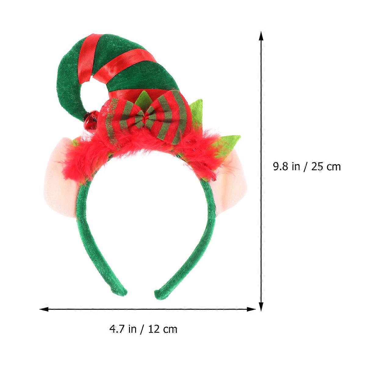 Christmas Headband Decoration for Holiday 2Pcs Multi Color Headband