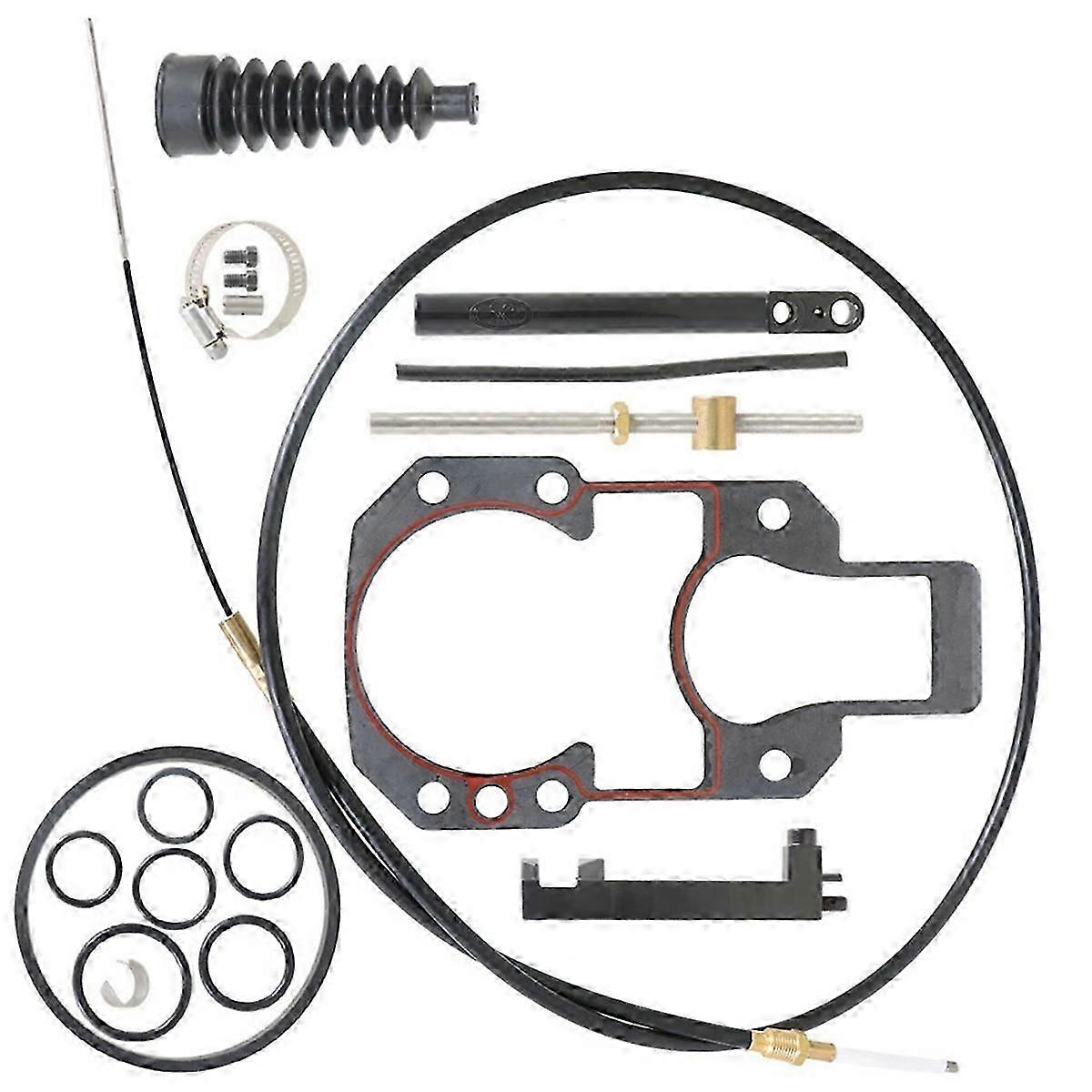8M0176525 Shift Cable Bellows Kit /Shift Cable Set for Alpha One Generation I & Generation II From