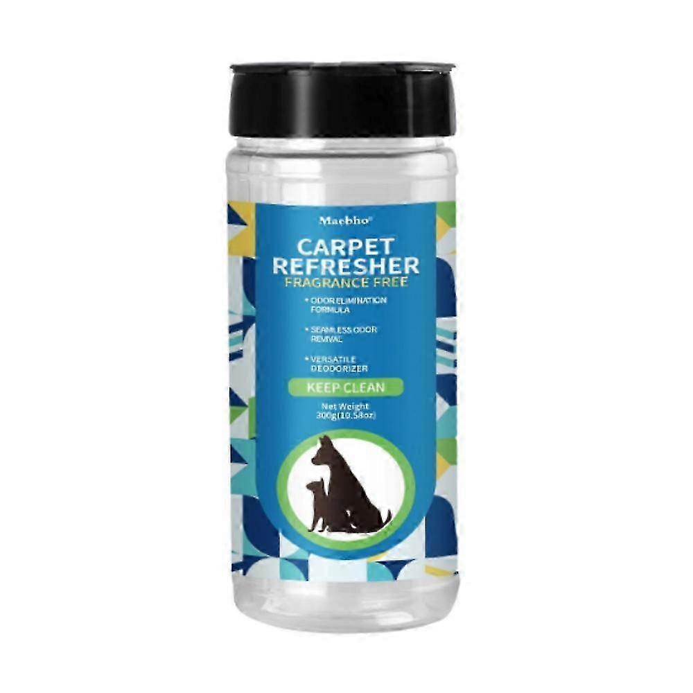 300g Carpet Deodorizing Powder Deodorizer Quick-dry Formula For Pet Deodorization Cat Litter Boxes Carpets Etc