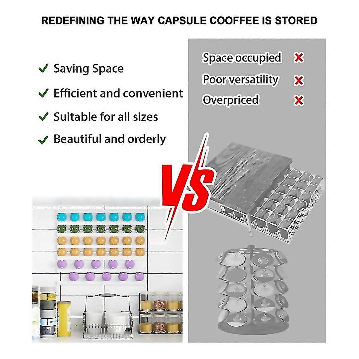 For K Cup Holder Style Coffee Pod Holder White