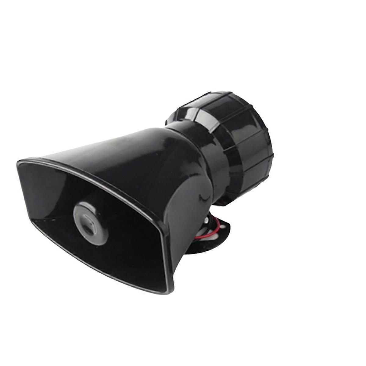 12V Car Horn Speaker Electronic Siren Loud Car Warning Alarm Horn Multi-Tone Loudspeaker with Remote Controller