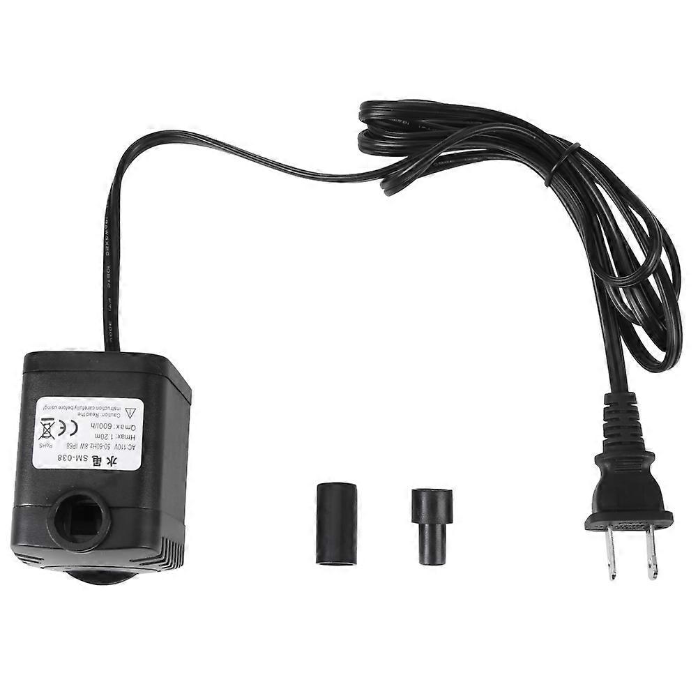 Mini pompe à eau submersible ultra silencieuse pour bassin à poissons, aquarium, fontaine