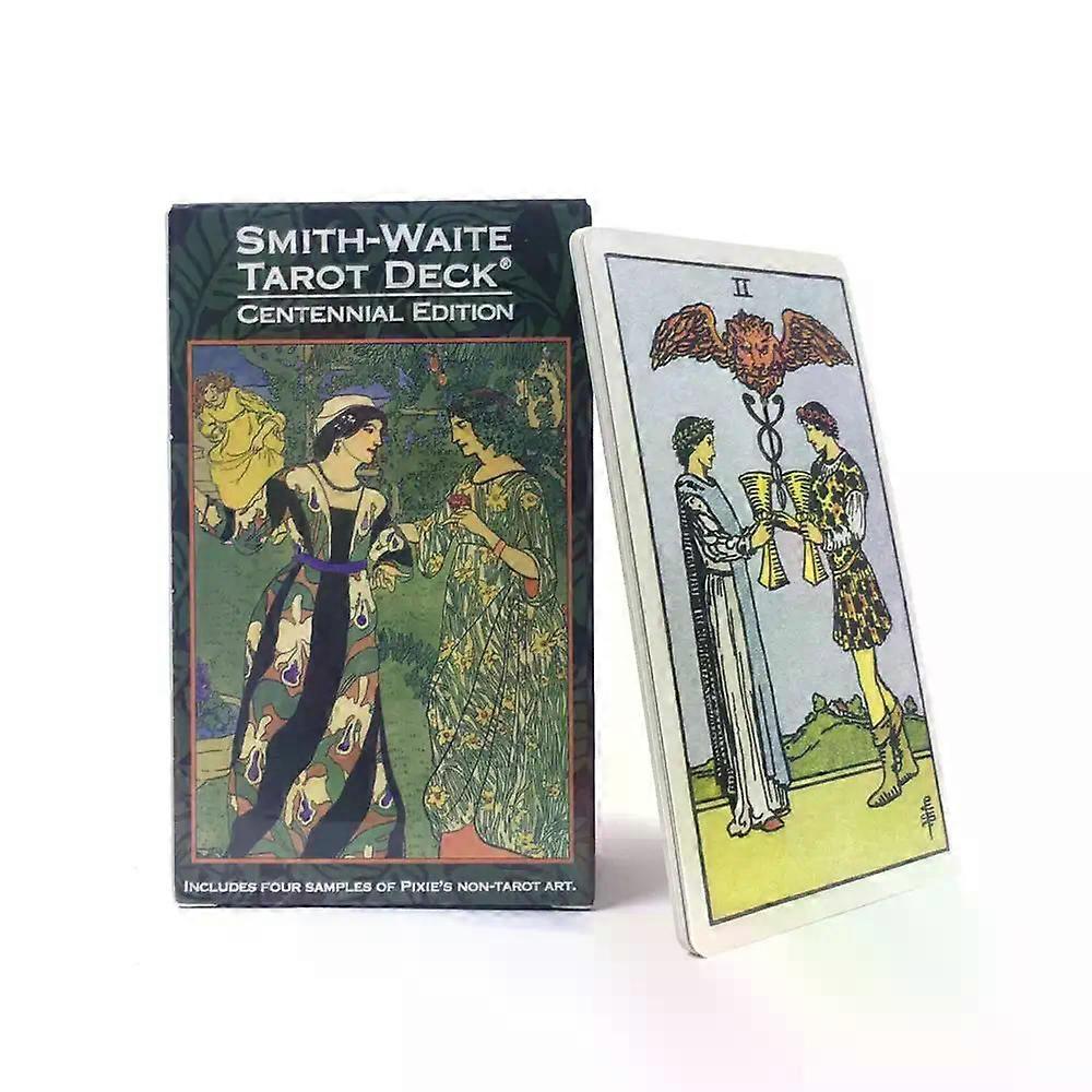 268g Big Size Waite Tarot Cards for Beginners with Guidebook Board Games Oracle Deck Astrology Divination Original Occult Rider