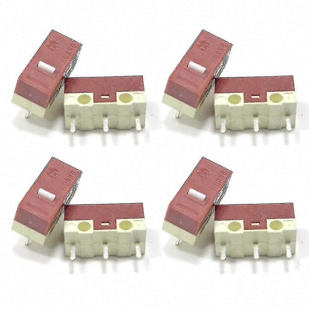 Huano Silent Mouse Micro Switch Mute Button 8-Piece Set for Gaming