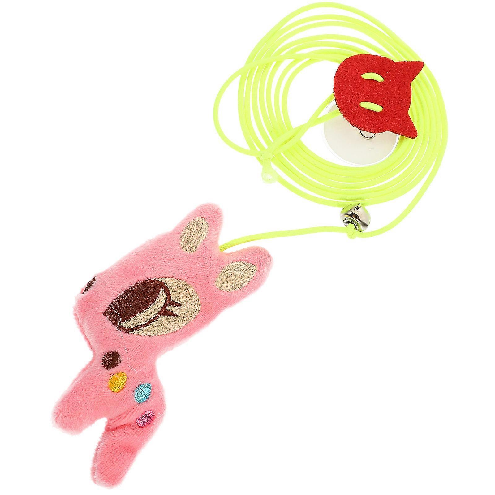 Cat Toy Hanging Kitten Toy Retractable 2Pcs with Catnip Plaything
