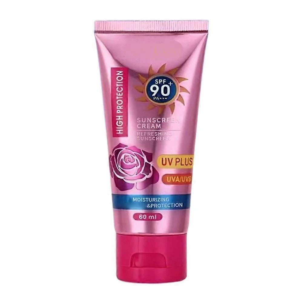 60ml Broad Spectrum Sunscreen Cream SPF Moisturizer with Anti Radiation for All Skin Types Lightweight Non Greasy