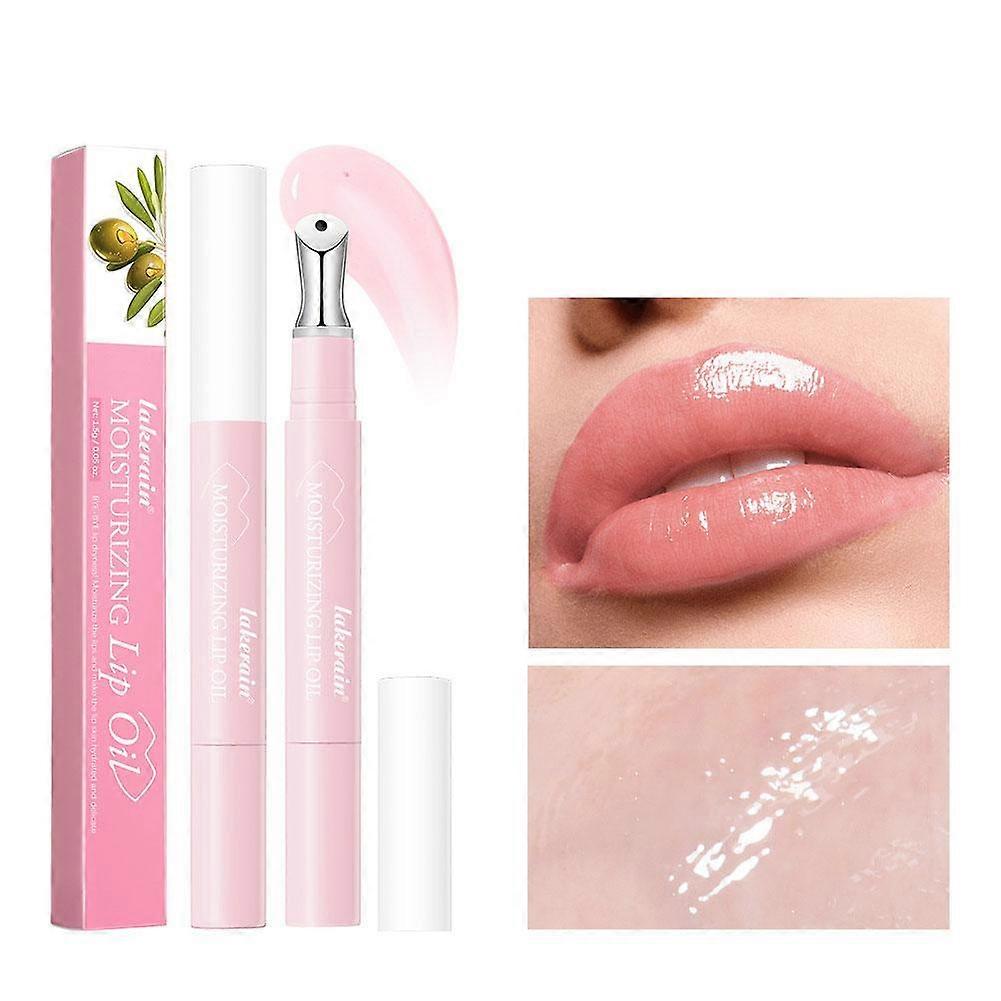 Hydrating Lip Essence with Vitamin E for Soft Smooth Lips Lightweight Non-Sticky Daily Moisturizing Care