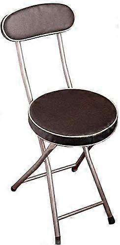 Portable Desk Chair Folding Dining Chair With Backrest, Dining Room Office Lounge For Reception And Conference Room