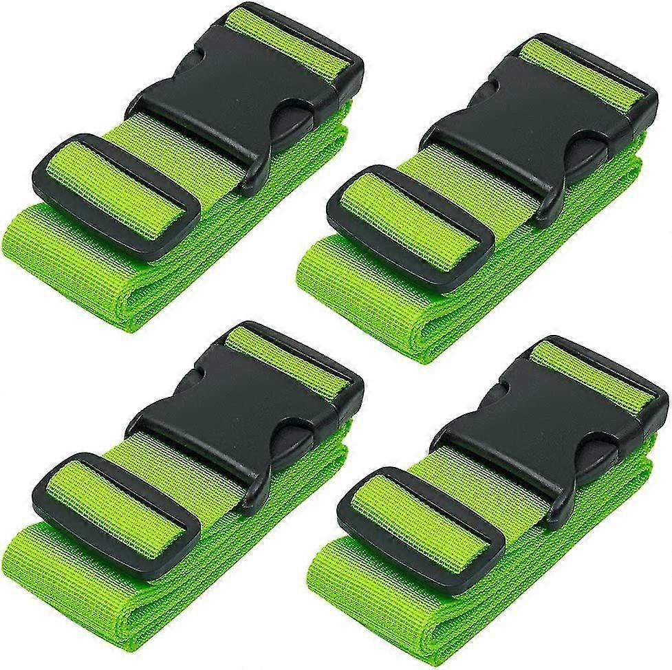 Luggage Straps For Suitcases Strap Suitcase Belts, 4-pack