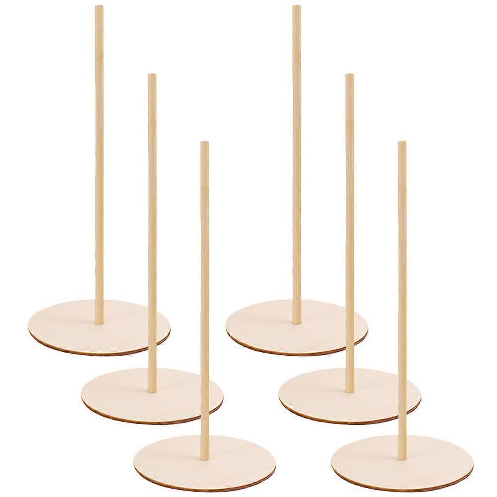 Doughnut Display Holder For Celebrations Banquets 16 Pcs Sturdy Elegant Design Light Yellow