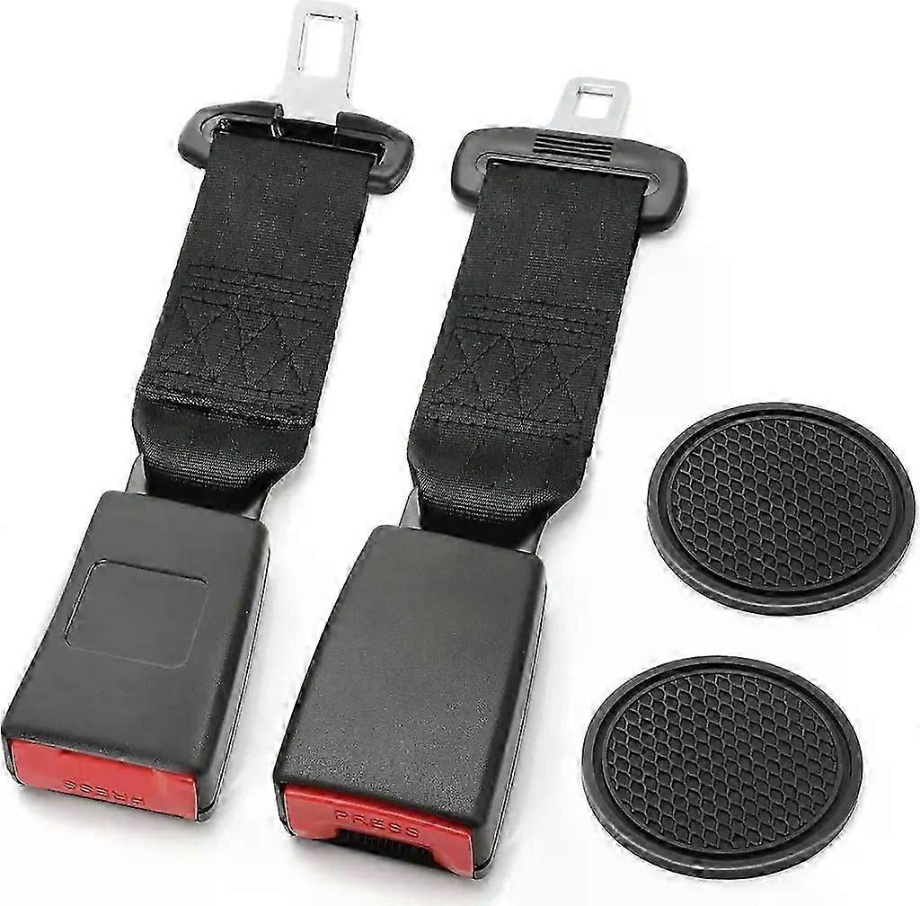 2pcs Belt Extender, 10.5in Seatbelt Extender, Car Safety Belt Extension For
