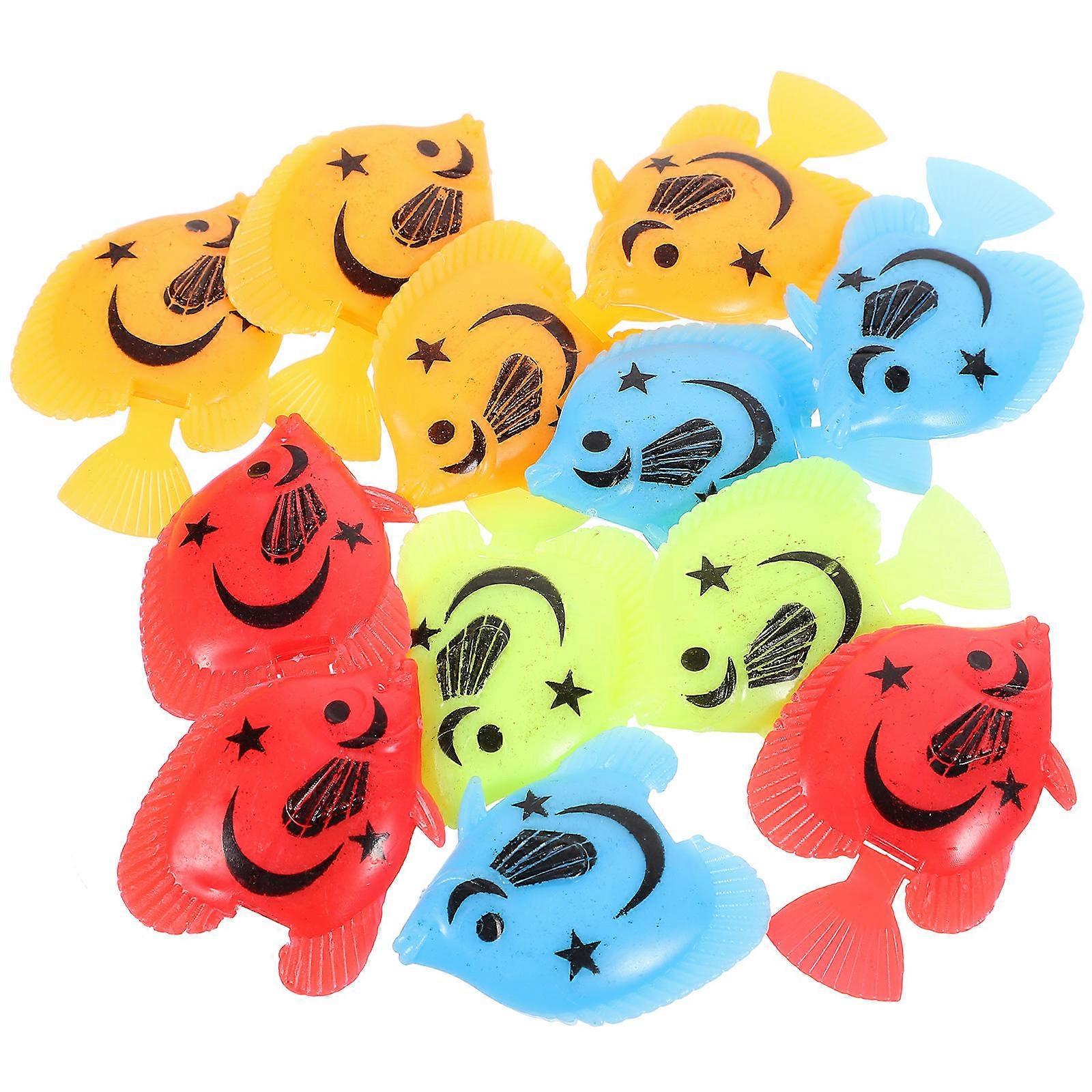 Artificial Fish Plastic Fish for Aquarium Decoration 50Pcs