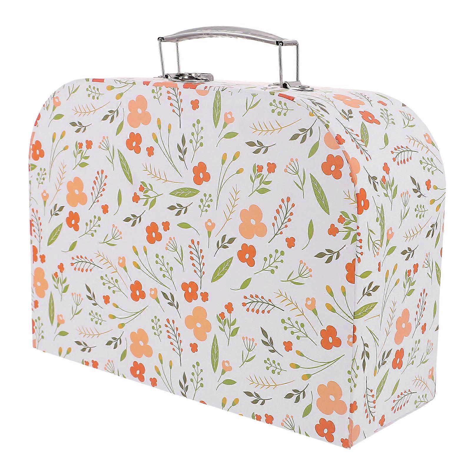Portable Storage Box Children Stationery Case for Storage 4Pcs