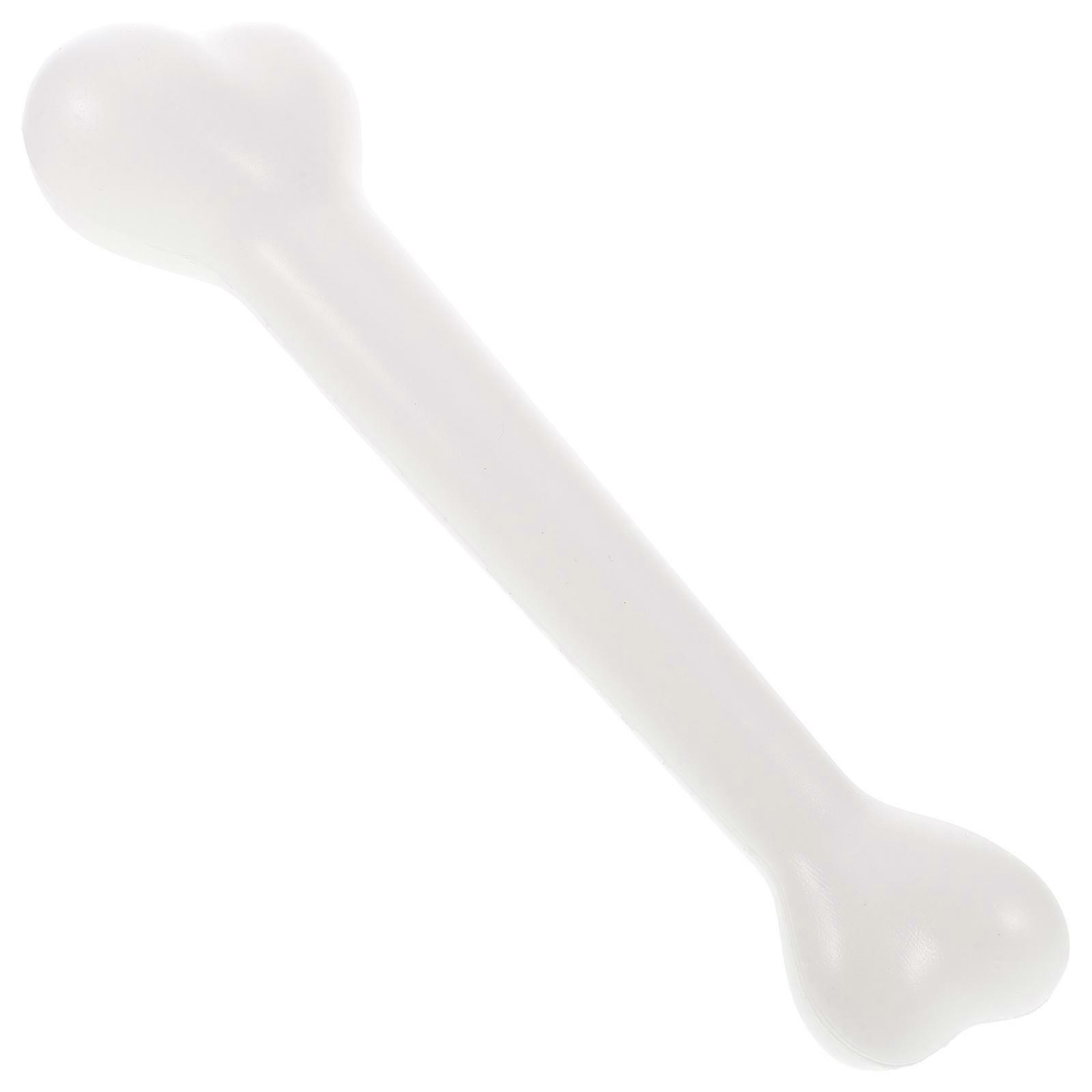 Halloween Props Toy False Bones for Decor 10Pcs White Plastic Simulative Bones