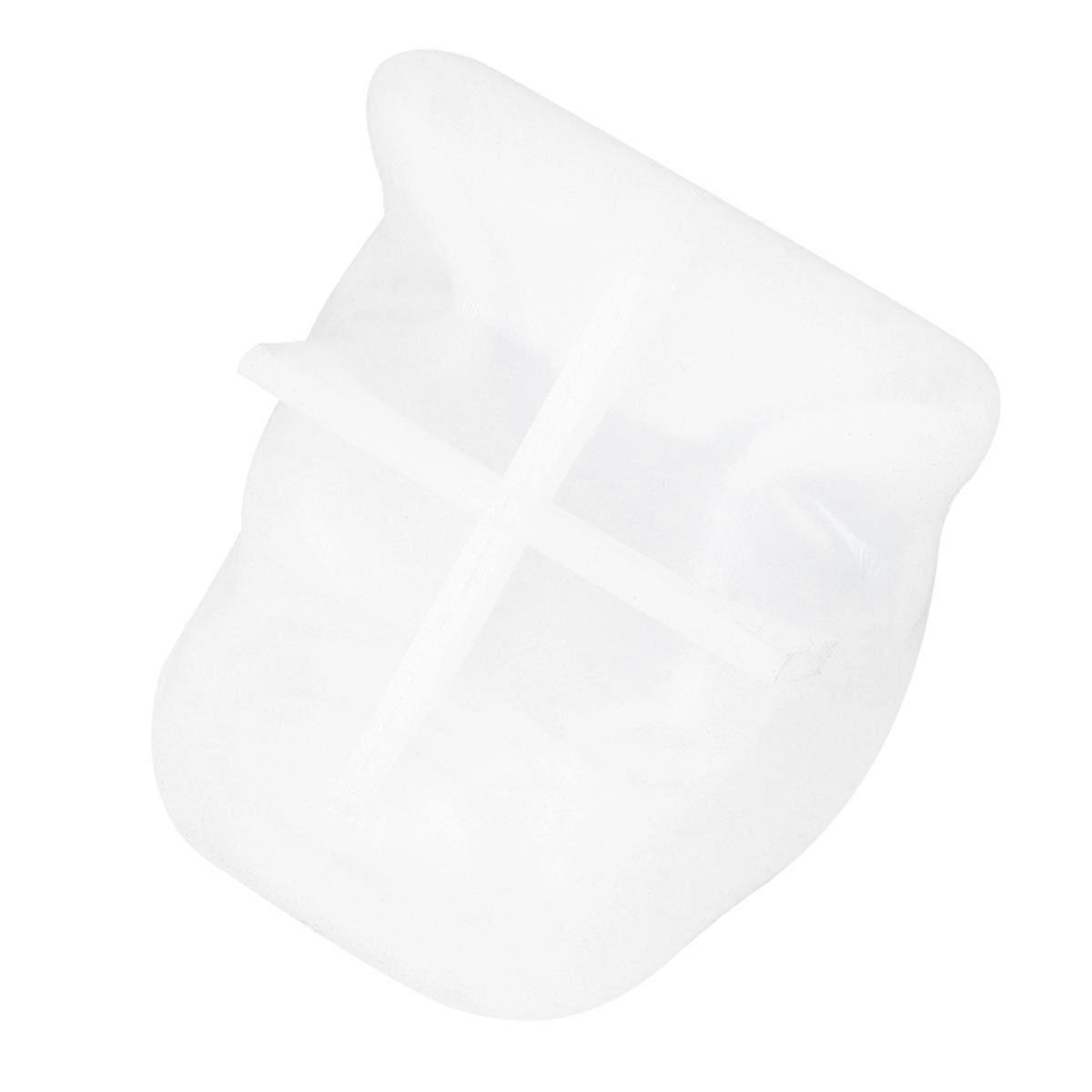 DIY Silicone Mold 3Pcs Stereoscopic Shape Design Medium Size White Perfect For Jewelry Making And Craft Projects