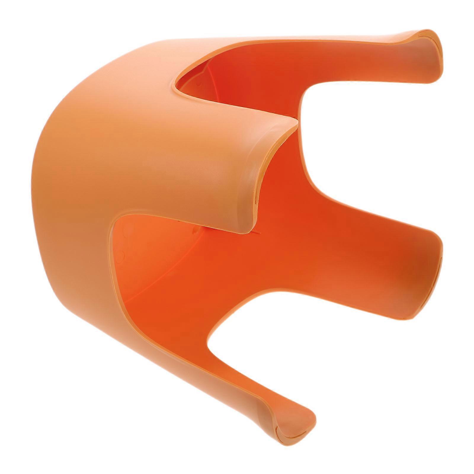 Small Non-Slip Yellow Stool for Home Use 1Pcs Multi-Use Plastic