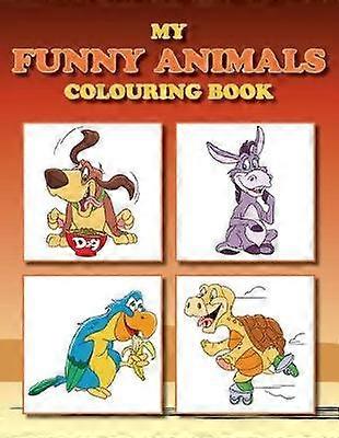 My Funny Animals Colouring Book