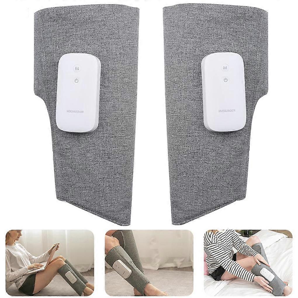 Air Compression Calf Massager Rechargeable Adjustable Arm Massagers 2Pcs