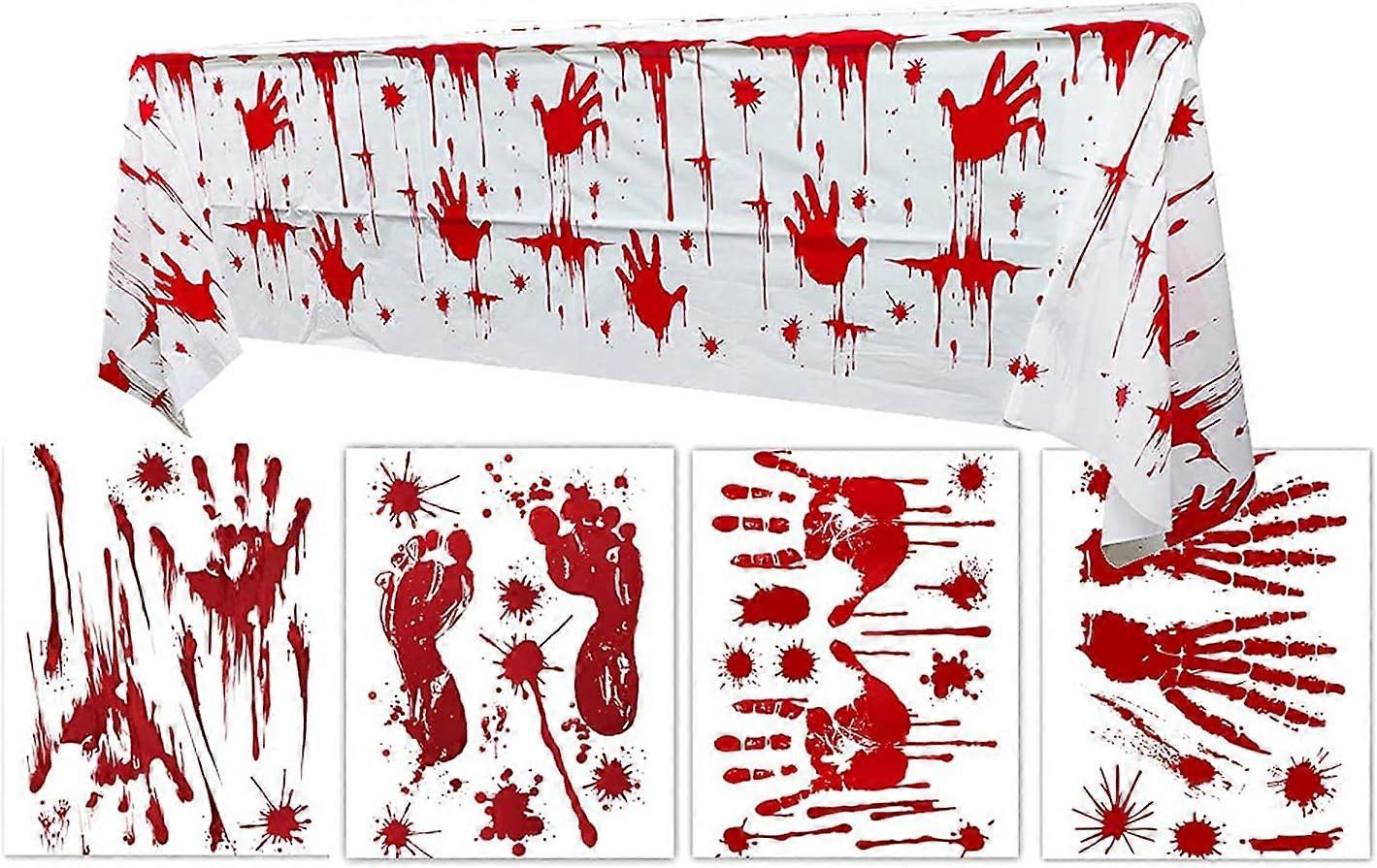 Halloween window decals - removable decals