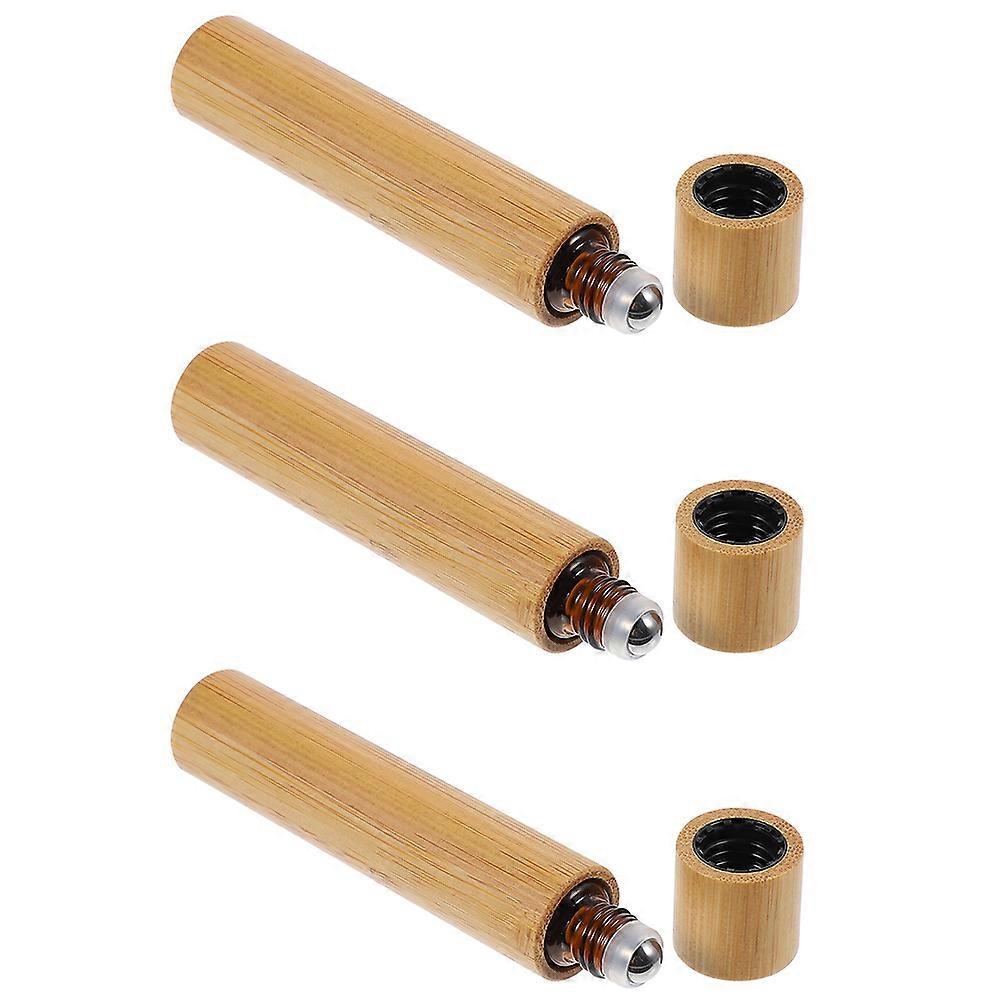 Portable Essential Oil Roller Bottles for Storage Use 3Pcs