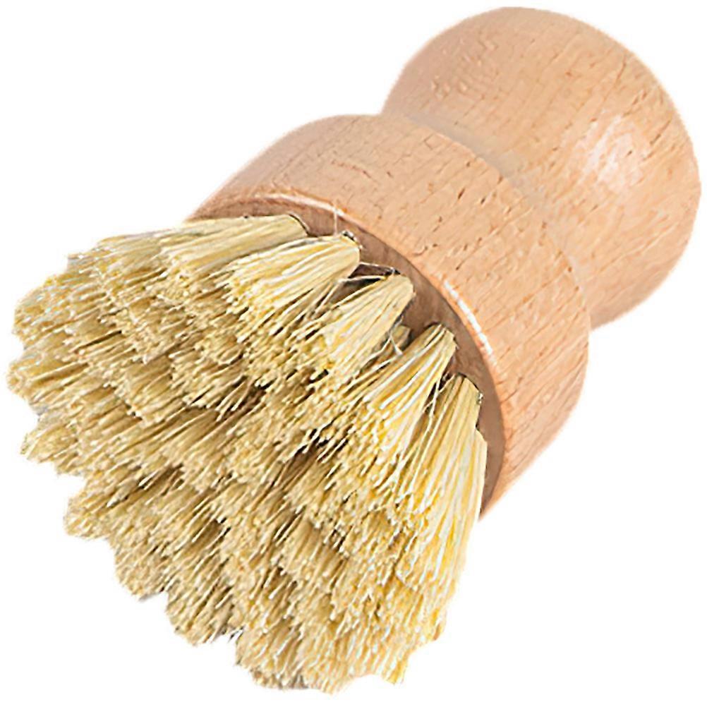 Pot Cleaning Brush Wood Handle for Cleaning 3Pcs Multi-Purpose Set