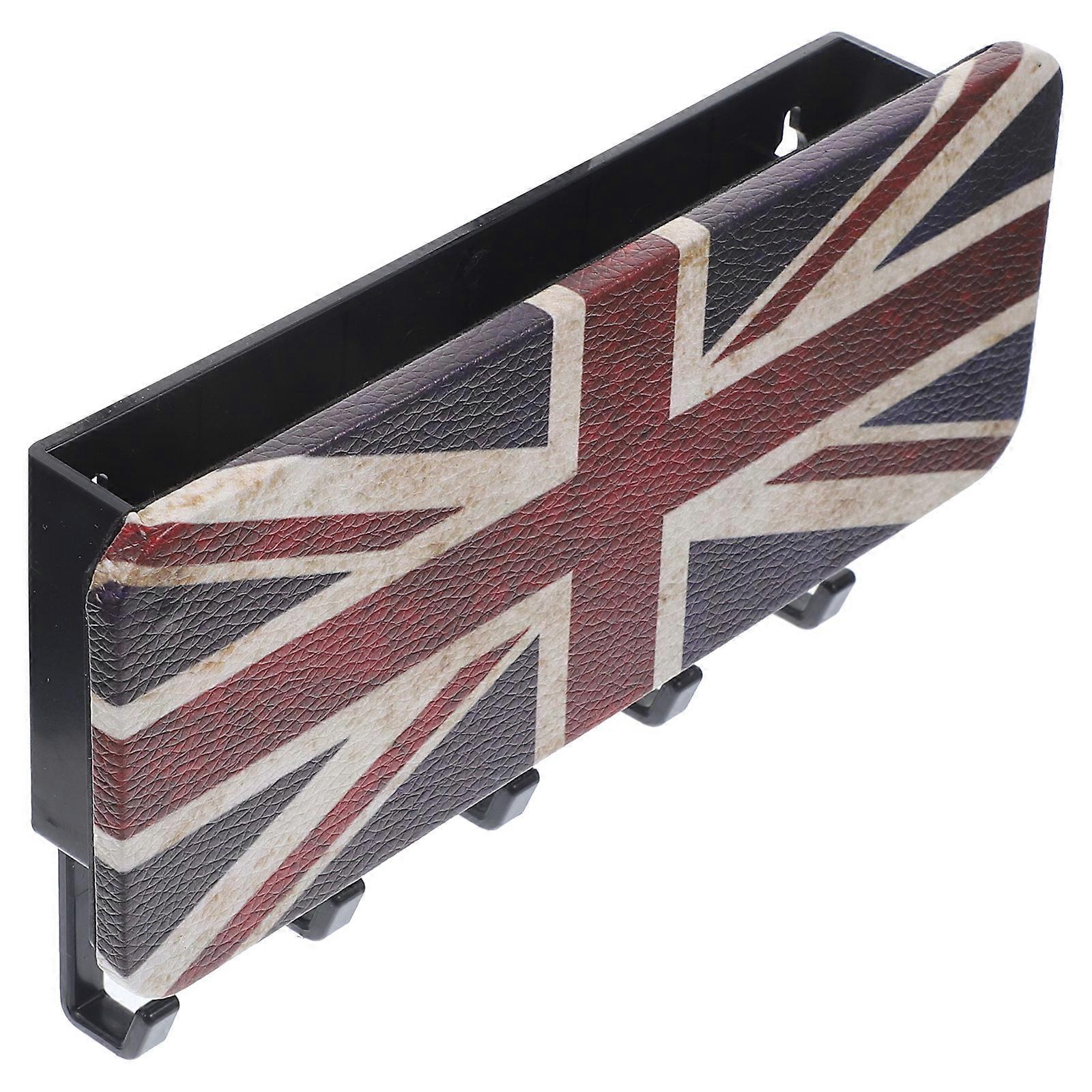 Creative Retro Style Key Hanger And Mail Holder For Entryway Ideal Home Use 18.5X10.2X3.4CM 2Pcs