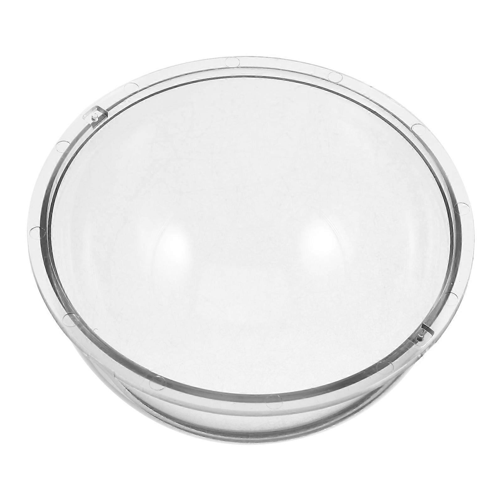 Camera Protector Dome Cover for Indoor Outdoor Use 2Pcs Transparent Acrylic Material