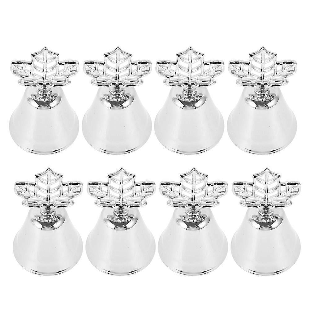 Table Place Card Holders Metal for Wedding Use 16Pcs Silver