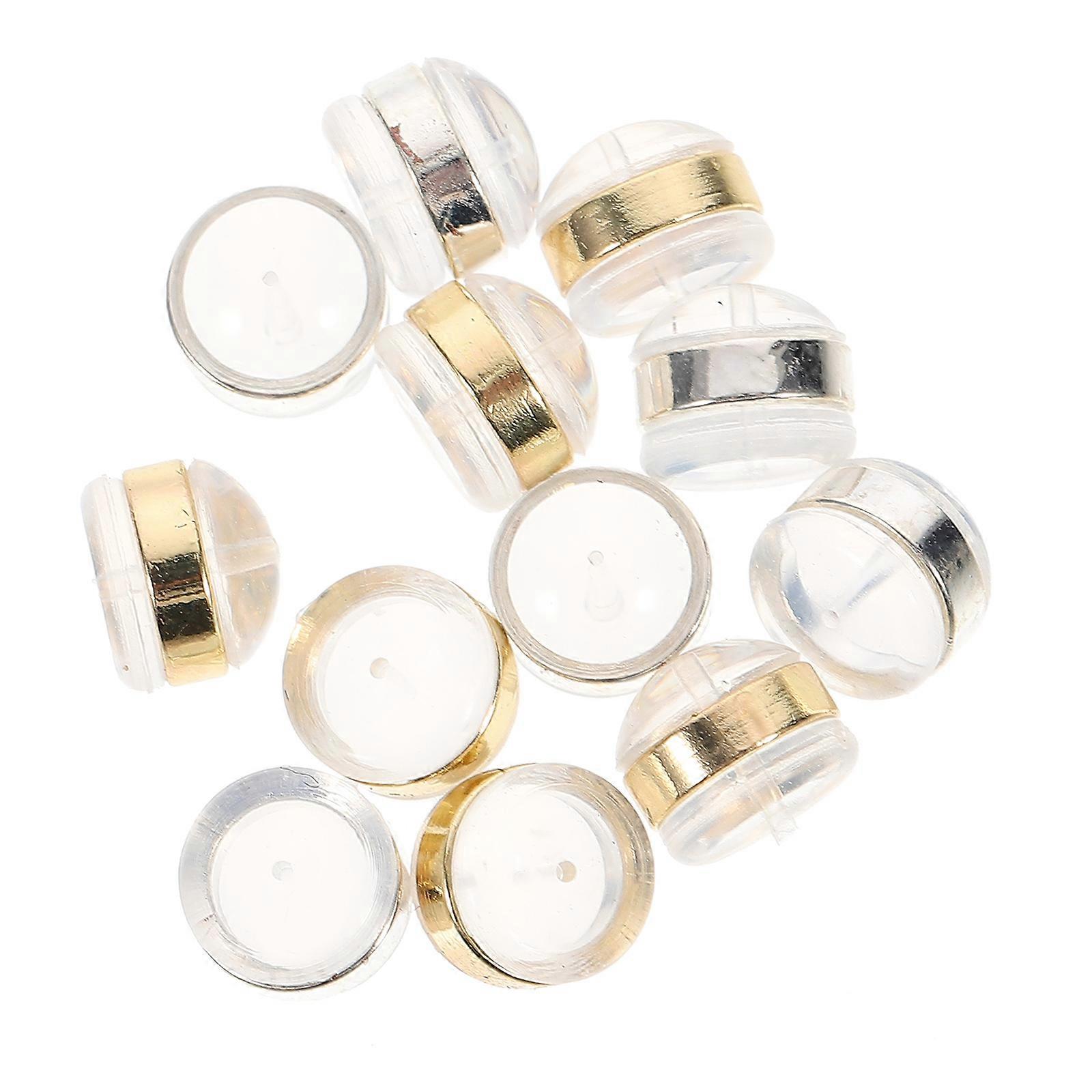 Earring Safety Backs 12Pcs Assorted Earring Stopper with Durable Silicone for Earrings