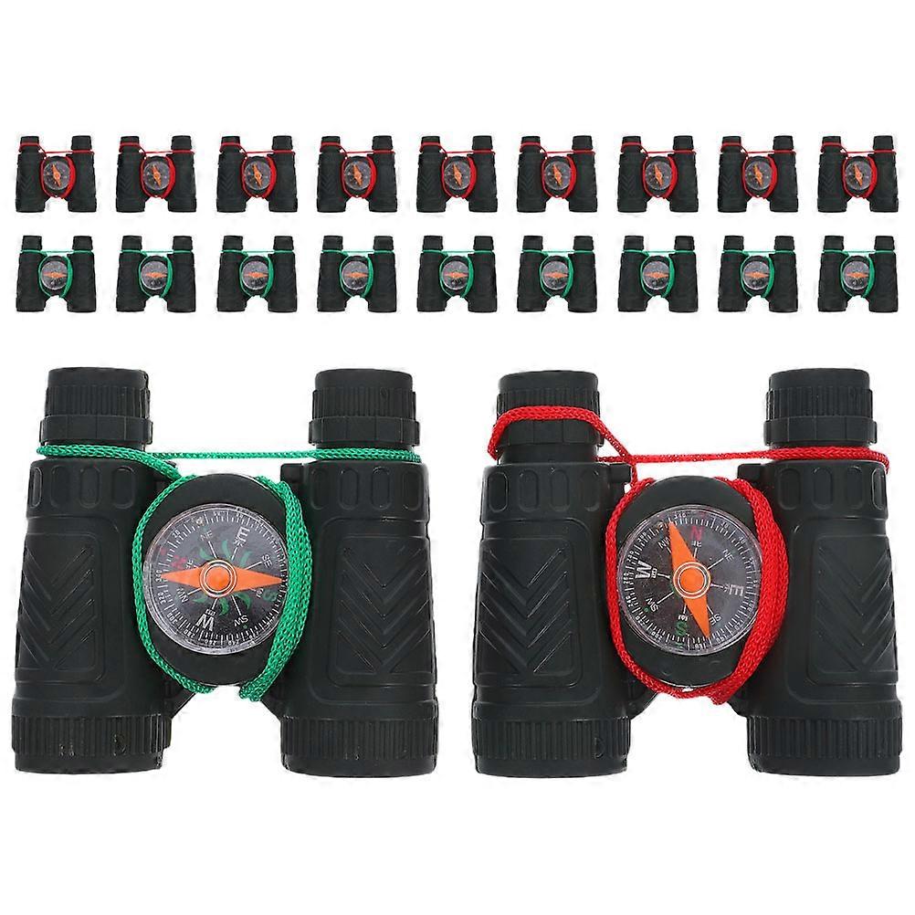 Mini Telescope Handheld for Kids with Builtin Compass 60Pcs Set for Outdoor Fun