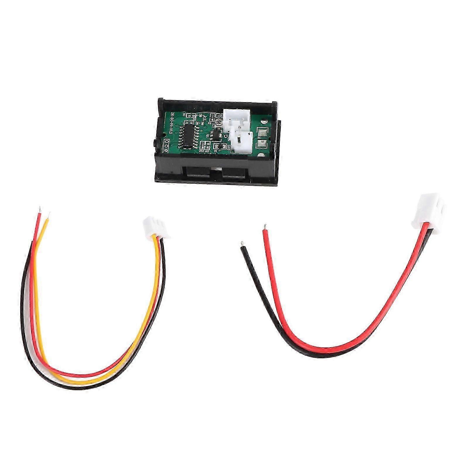 High quality  DC0-100V/10A 50A 100A LED DC dual display digital current...