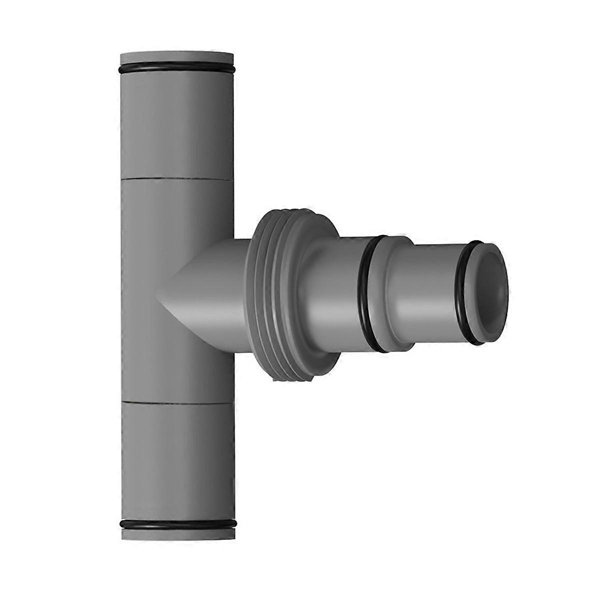 Pool Hose Connector Swimming Pool Filter Pump Pipe 1.5inch to 2pcs 1.5in T Joint Pool Connector