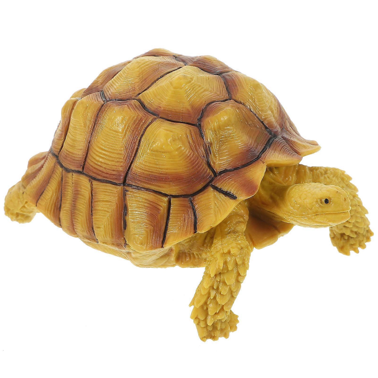 Simulation Turtle Model Plastic Turtle Figurine for Decoration 3Pcs