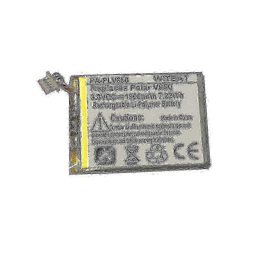 2025 Replacement Battery For Polar V650 GPS Cycling Computer 25-26